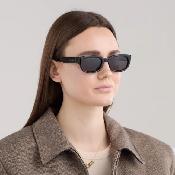 NEW SL 642 001 SAINT LAURENT BLACK SL642 001 WOMEN SUNGLASSES SAINT LAURENT main image 5